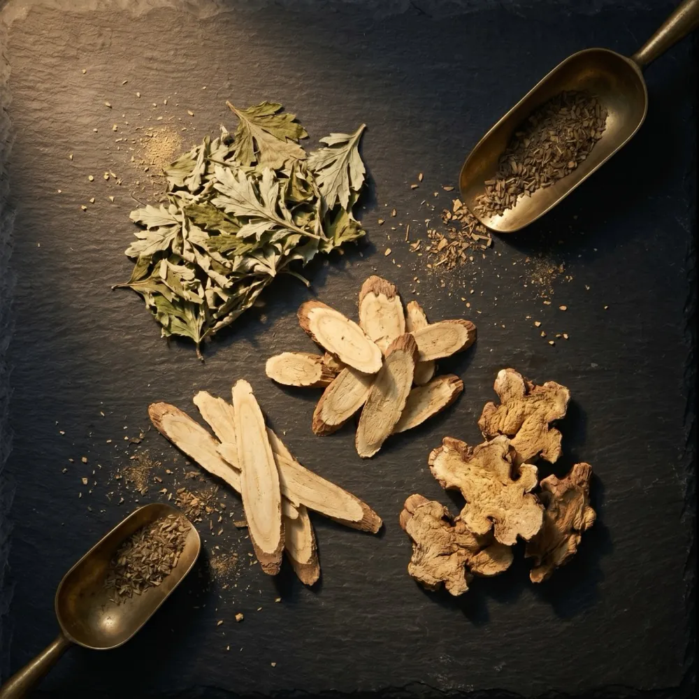 Dried botanical detail